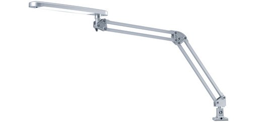 Lampe de bureau à LED 4 Stars, avec pince, argent