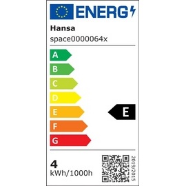 Lampe à LED Space satiné métal et ABS - Bras 17 et 26 cm Tête D9,5 cm Socle D13 cm