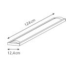 Plafonnier à LED 40-124, gris clair