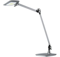 Lampe de bureau à LED E-Motion, argent