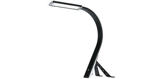 Lampe de bureau à LED Swing, noir