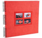 Photo Album Spiral Passion 32x32cm Red