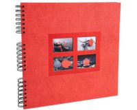 Photo Album Spiral Passion 32x32cm Red