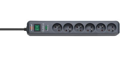 Prolongateur multiprise 'Eco-Line', 6 prises