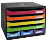 STORE-BOX MINI 7 drawers harlequin - Harlequin