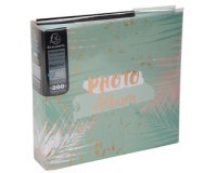 FOTOALBUM CANDY BLUE MET INSTEEKHOEZEN - 200 FOTO 10X15 CM - FORMAAT 22 ,5X22CM - Design
