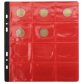Sachet de 3 recharges numismatiques 30 cases de diamètre 30mm - 24,5x25 cm - Cristal