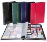 Stamp Album Faux Leather Cover 32p Red