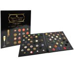 Album de collection pour 64 capsules de Champagne - 29x32,5 cm - Noir