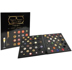 Exacompta Champagne Bottle Cap Album - Black
