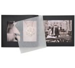 Schraubenalbum Ceremony, 40 Seiten schwarz, 37x29cm - Schwarz