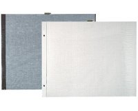 Pk 10 photo Album Refills 29x37cm Black - Black