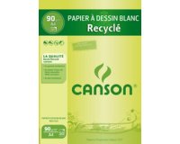 Block of recycled paper, A4, 90 g/m², white