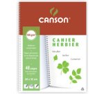 Cahier Herbier, 240 x 320 mm, 48 pages