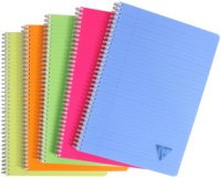 LINICOLOR spiral-bound notebook, A4, seyes