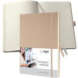 Carnet 'Conceptum', format A4, ligné