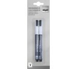 Marqueur à craie 20, pointe ogive: 1 - 2 mm, assorti