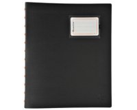 Protège-documents à anneaux avec pochettes détachables - 40 vues Exactive - A4 - Noir