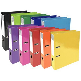 Exacompta Iderama Prem'Touch Lever Arch File, A4, 70mm spine