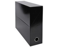 Transferbox aus Karton, Rückenbreite 90mm, 25,5x34x9 cm für DIN A4, Iderama