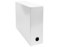 Exacompta Iderama Transfer Box(90mm Spine) - White