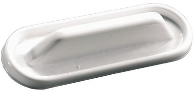 Mini magnetic whiteboard eraser, white