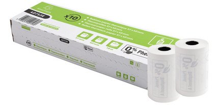 Bobine thermique pour carte bancaire, 57 mm x 24 m