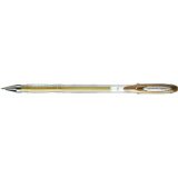 Stylo roller encre gel SIGNO Métal UM120NM, or