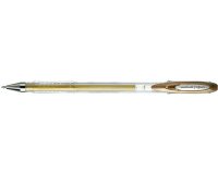 Stylo roller encre gel SIGNO Métal UM120NM, or