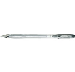 Stylo roller encre gel SIGNO Métal UM120NM, argent
