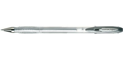 Stylo roller encre gel SIGNO Métal UM120NM, argent