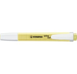 Surligneur Stabilo Swing Cool Pastel Edition crème de jaune