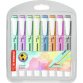 Surligneur swing cool Pastel, étui en PET de 8