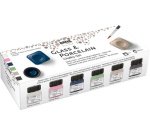 Peinture pour verre et porcelaine Chalky, set de 6