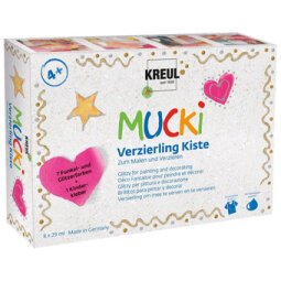 Déco fantaisie 'MUCKI', coffret 7 + 1