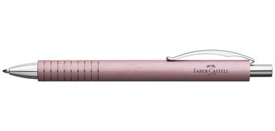 FABER-CASTELL Stylo à bille Essentio Aluminium, rosé