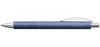 FABER-CASTELL Stylo à bille Essentio Aluminium, bleu