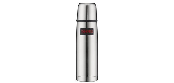 Light & Compact Insulated Bottle, silver, 0.5L