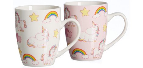 Unicorn mug, 35 cl