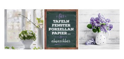 Set de crayons craie, assorti, étui de 12