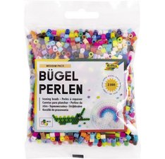 Perles à repasser, 2.000 pièces, sachet, assorti