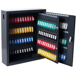 Armoire à clés Deluxe, pour 150 clés, gris foncé