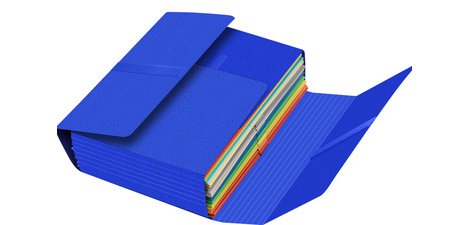 Chemise extensible Jumbo, 240 x 320 mm, bleu