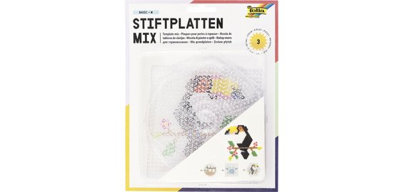 Plaques pour perles à repasser BASIC GRAND, assorti