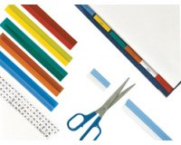 Cavaliers auto-adhésifs pour onglets, assorti