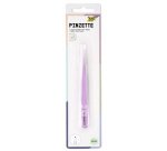 Pincette, pointu, longueur: 135 mm, violet / inox