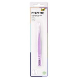 Pincette, pointu, longueur: 135 mm, violet / inox