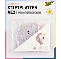 Plaques pour perles à repasser BASIC PETIT, assorti