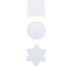 Plaques pour perles à repasser BASIC PETIT, assorti