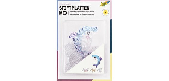 Plaques pour perles à repasser MONDE ANIMAL, assorti